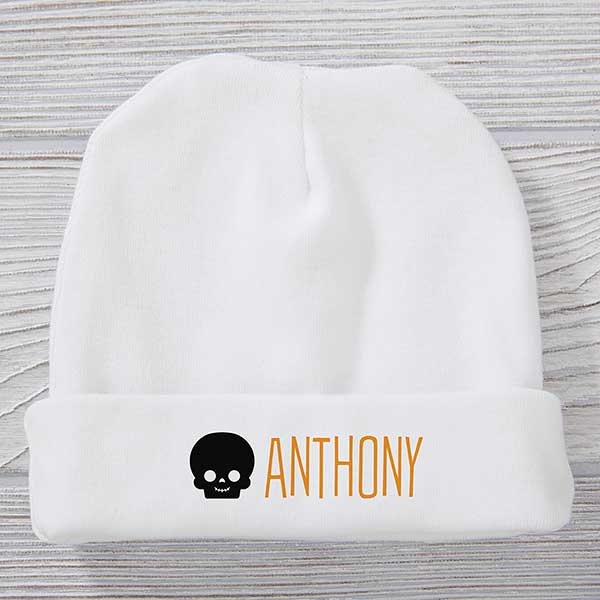 Skeleton Family Personalized Halloween Baby Hat - 27711