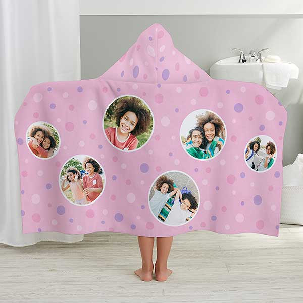 Photo Fun Personalized Kids Hooded Bath Towel - 27718