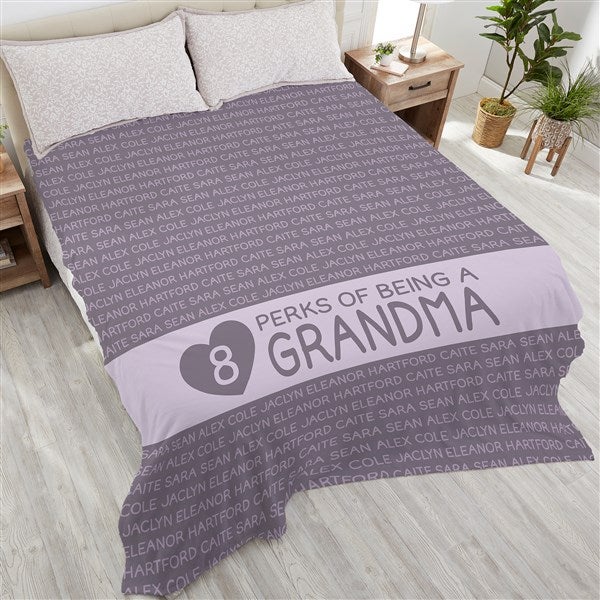 Reasons She Loves Being... Personalized Blankets - 27725
