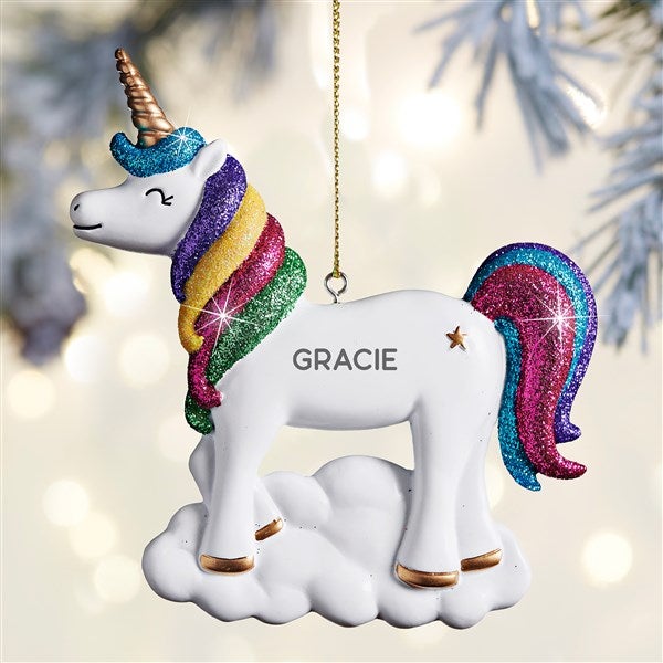 Personalized Unicorn Ornament - 27727