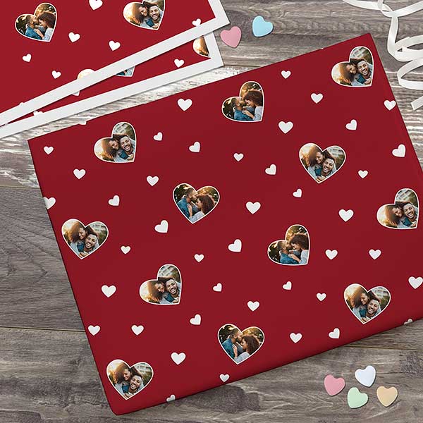My Valentine Personalized Photo Wrapping Paper - 27774