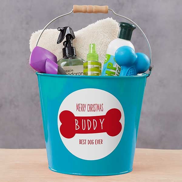 plastic christmas buckets