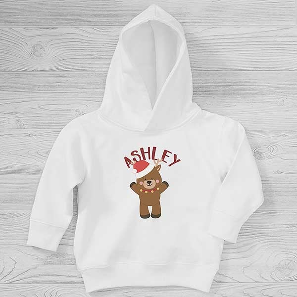 Holly Jolly Character Personalized Kids Christmas Sweatshirts - 27825