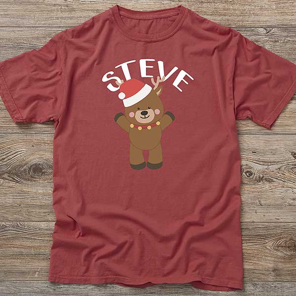 Holly Jolly Characters Personalized Christmas Men's Shirts - 27826