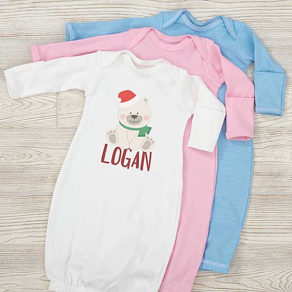 Holly Jolly Characters Personalized Christmas Baby Clothes - 27830