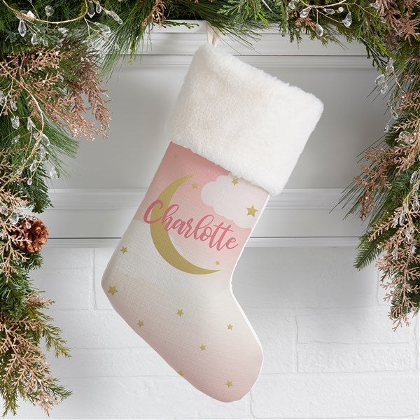 Beyond The Moon Personalized Baby's First Christmas Stockings - 27874