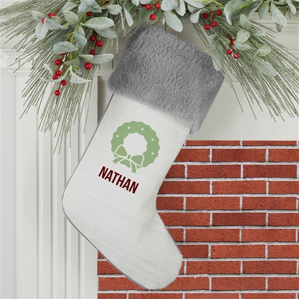 Choose Your Icon Personalized Christmas Stockings - 27875