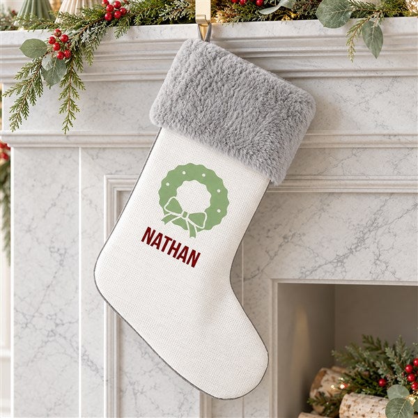 Choose Your Icon Personalized Christmas Stockings - 27875