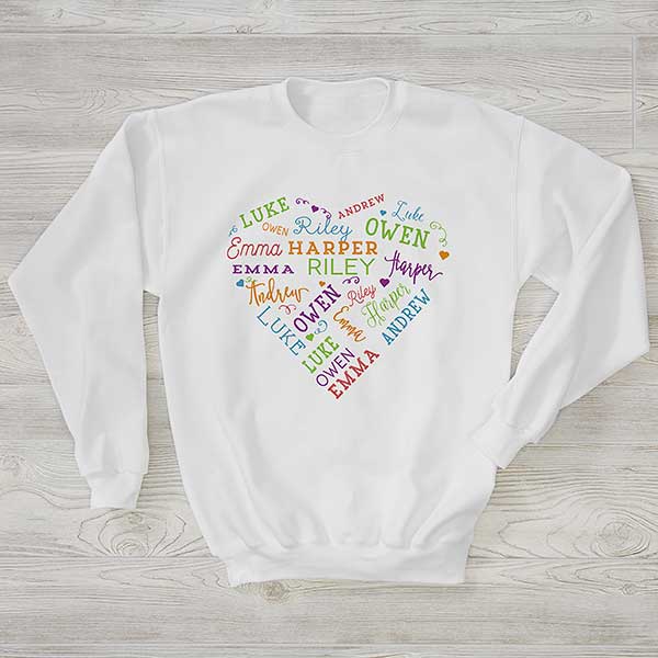 Close To Her Heart Personalized Women's Sweatshirt - 27905