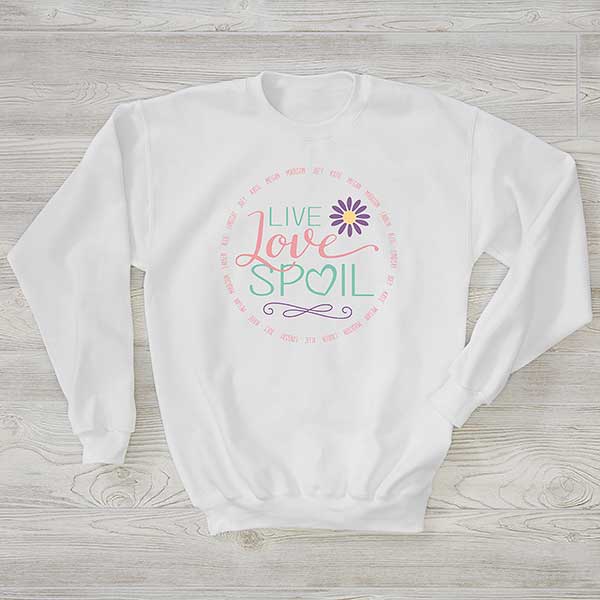 personalized grandma sweatshirt