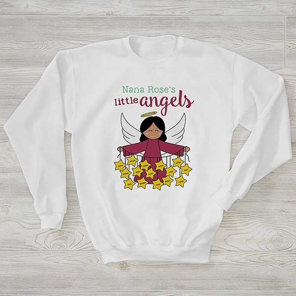Her Lil' Angels Personalized Women's Sweatshirts - 27940