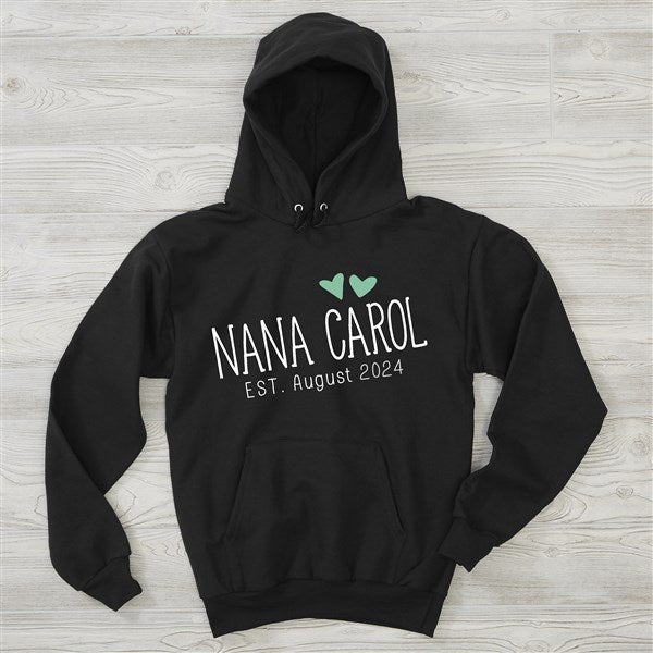 Grandma Established Personalized Women's Sweatshirts - 27945