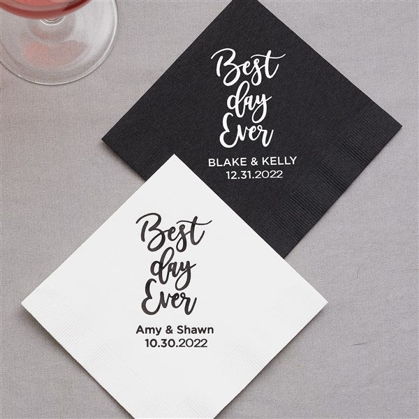 100 % cotton napkins Napkin: Mr & Mr. Wedding Napkins with year Husband and Husband Personalized Napkins House warming gift