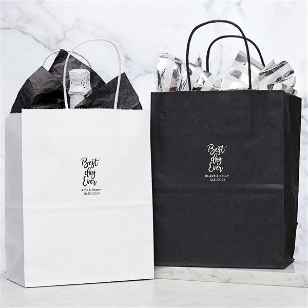 Personalized Wedding Gift Bags