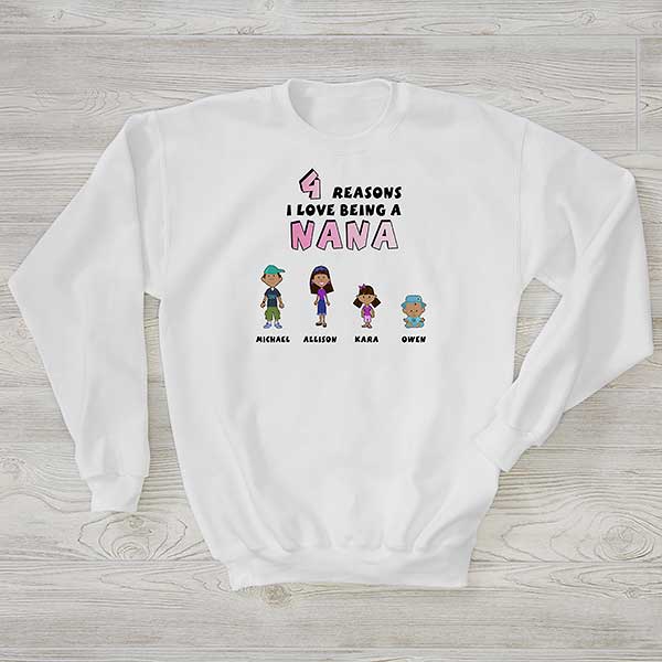 Her Reasons Why Personalized Grandma Sweatshirts - 28018