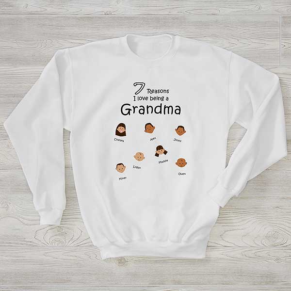 So Many Reasons Personalized Mom & Grandma Sweatshirts - 28022