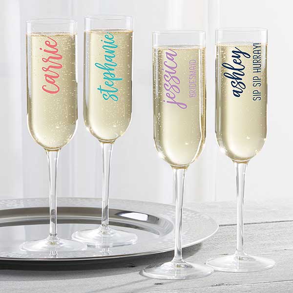 Custom Insulated Champagne Flute 