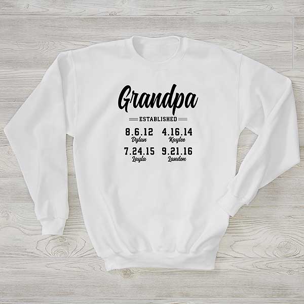 Established Personalized Sweatshirts - 28125