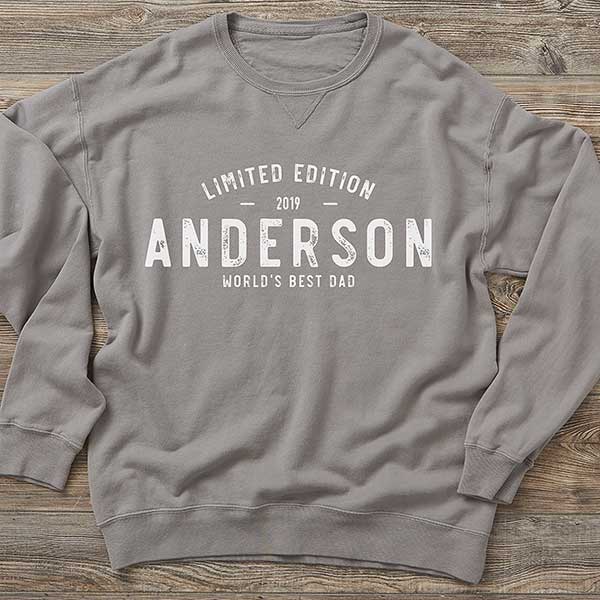 Limited Edition Personalized Adult Sweatshirts - 28127