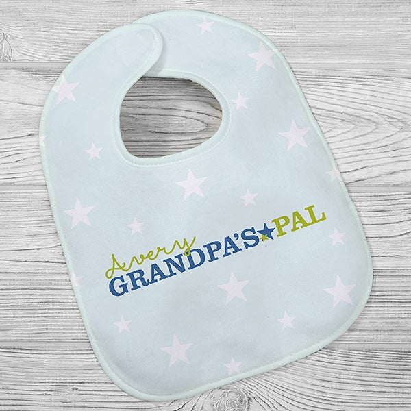 Grandpa's Favorite Personalized Baby Bibs - 28132