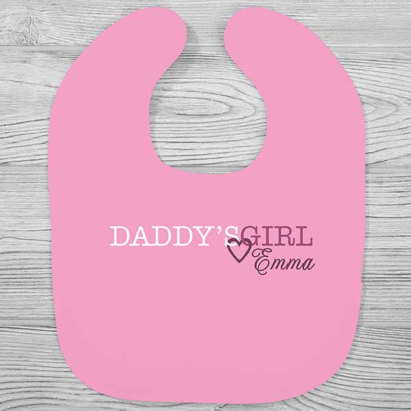 daddys girl bib