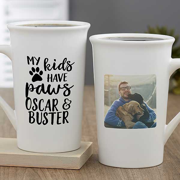 My Kids Have Paws Personalized Coffee Mugs - 28213