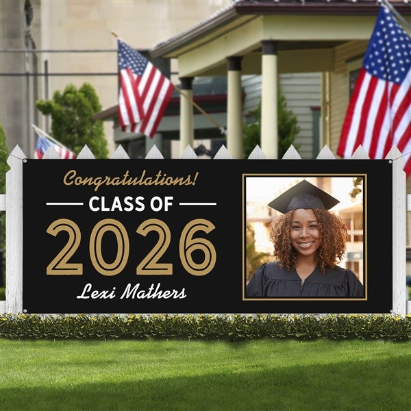 Graduating Class Of Personalized Photo Banner - 28261