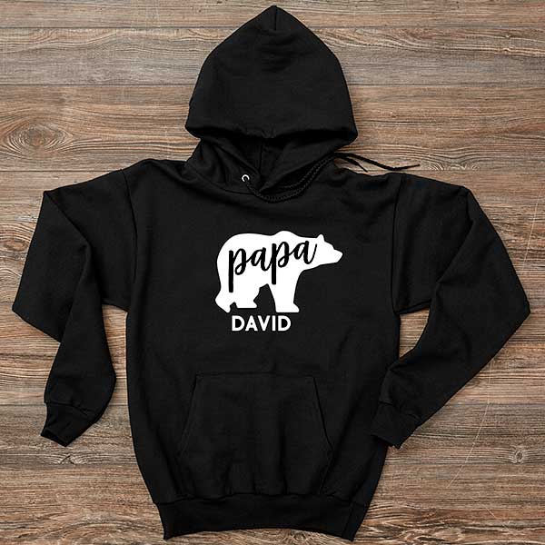 Papa Bear Personalized Men's Sweatshirts - 28273