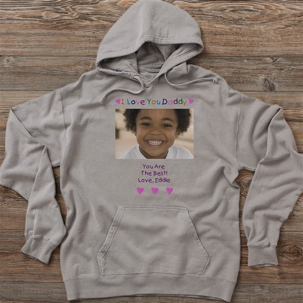 Personalized Photo Message Adult Sweatshirts - 28278