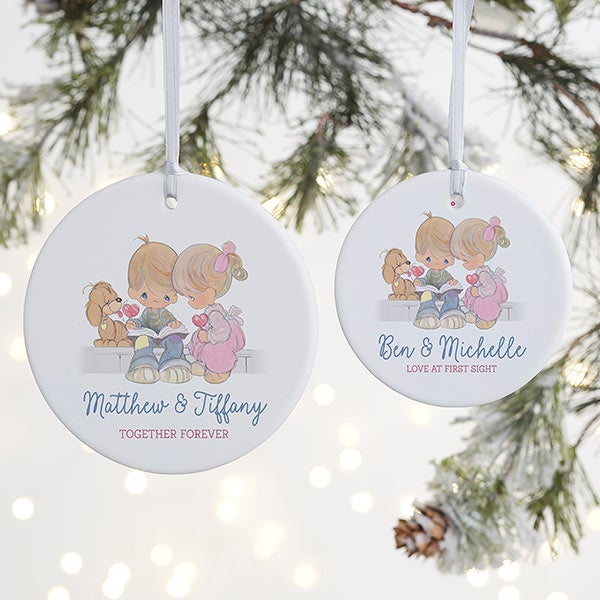 Precious Moments Lasting Memories Personalized Couples Ornament
