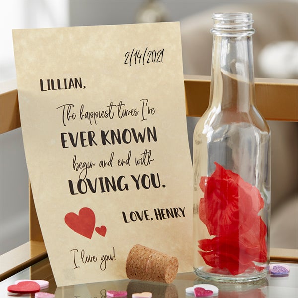 Love Letter In A Bottle