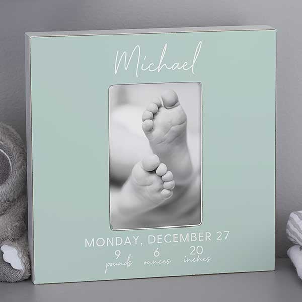Simple & Sweet Baby Personalized Picture Frame - 28421