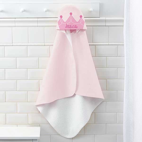 Princess Personalized Baby Hooded Towel - 28434