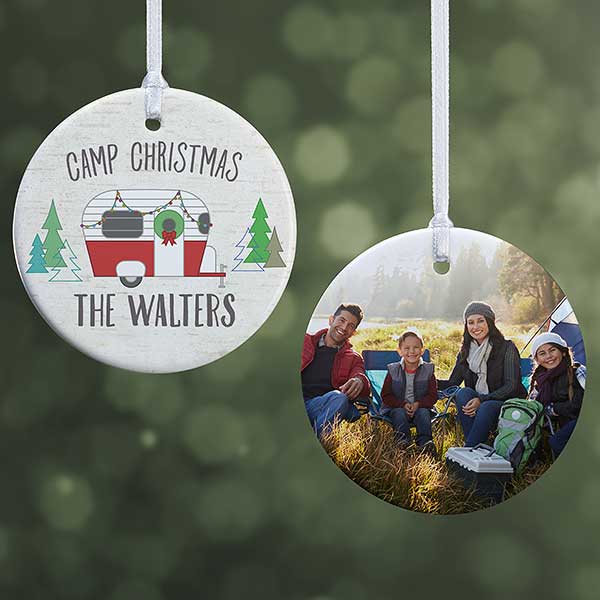 Christmas Camper Personalized Ornaments - 28446