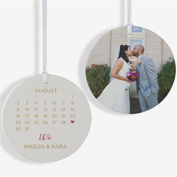 A Date To Remember Personalized Ornaments - 28449