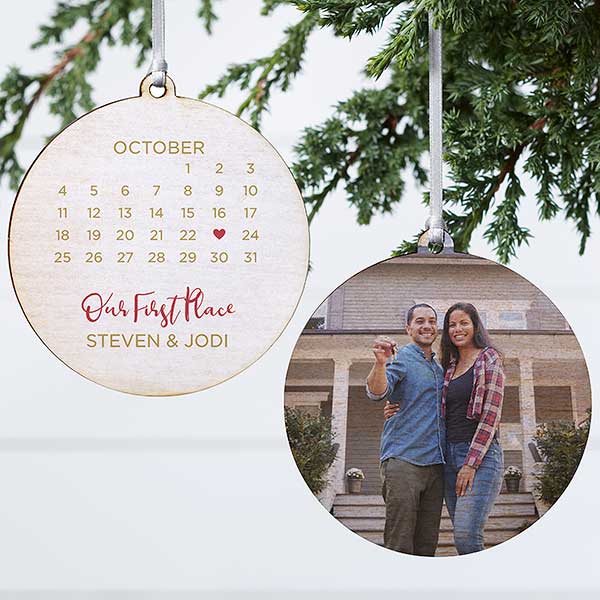 A Date To Remember Personalized Ornaments - 28449