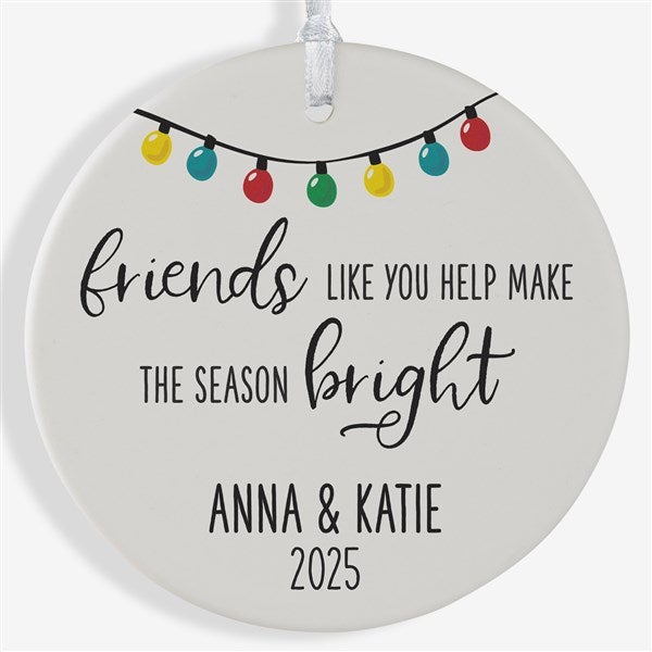 Friends Like You Personalized Ornaments - 28463
