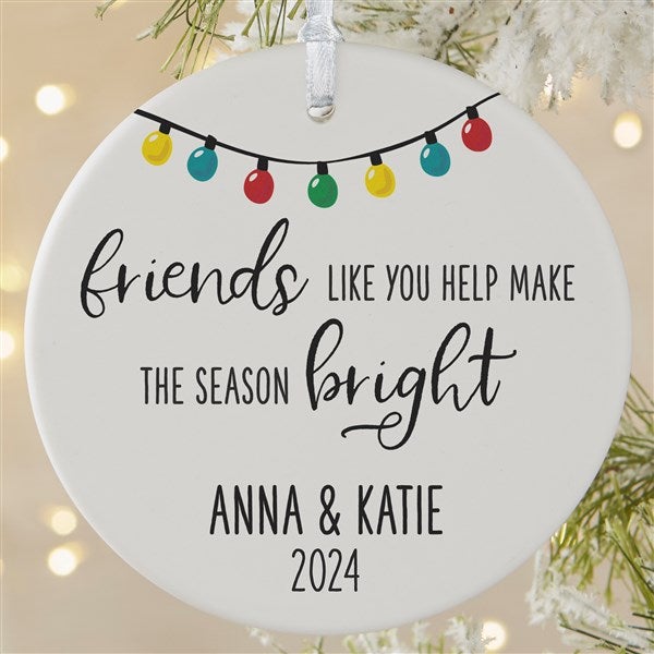 Friends Like You Personalized Ornaments - 28463