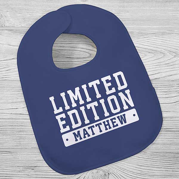 Limited Edition Personalized Baby Bibs - 28540