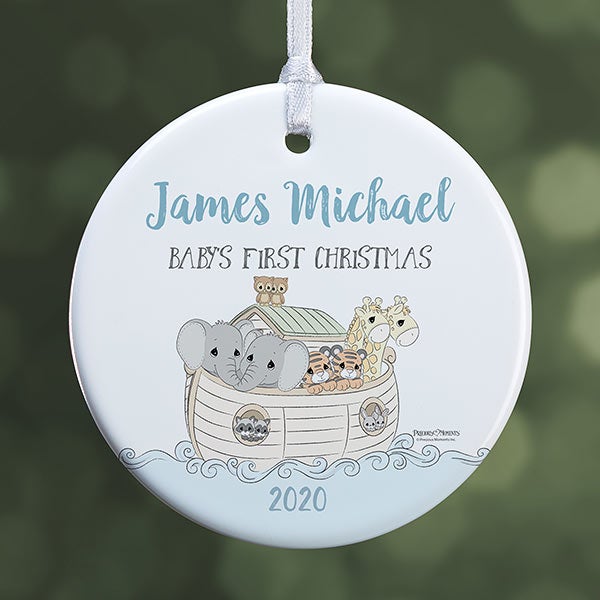 precious moments baby boy first christmas ornament