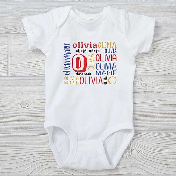 Bright Name Personalized Baby Clothing - 28570