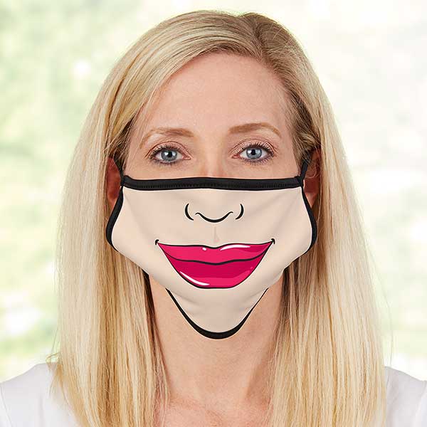 Choose Your Expression Personalized Face Mask For Women