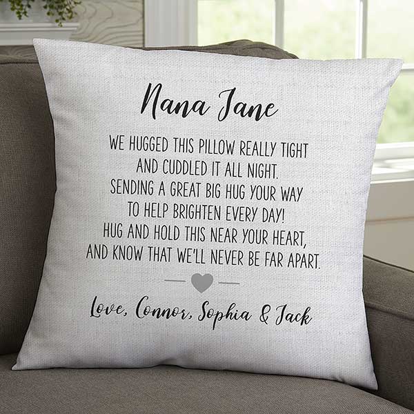 Hug Me Personalized Hug Throw Pillows - 28646