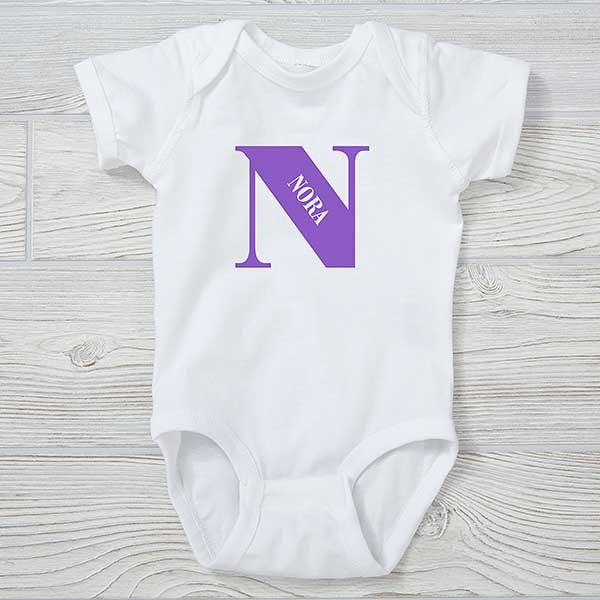 initial baby clothes