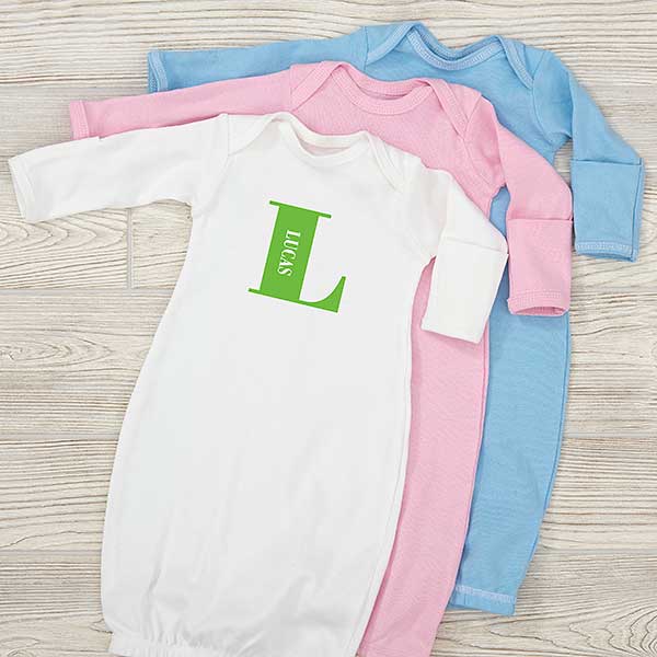 initial baby clothes