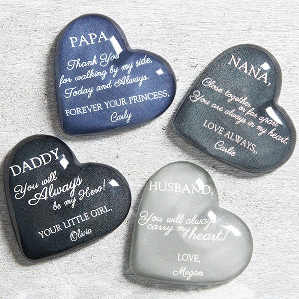 Carry Your Love Personalized Wedding Mini Heart Keepsake - 28714