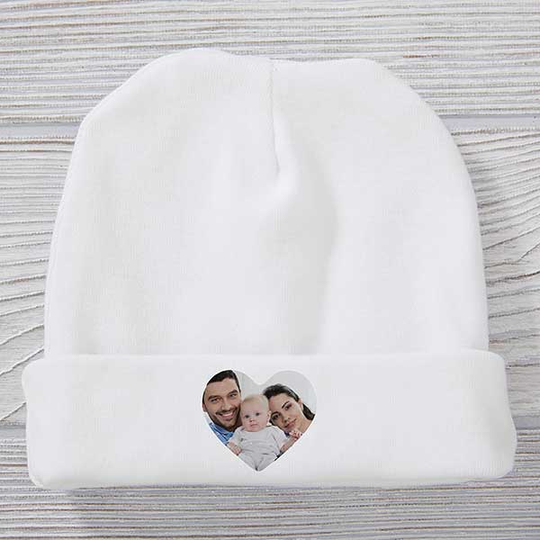 Photo Heart Personalized Baby Hat - 28750
