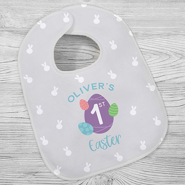 First Easter Personalized Baby Bibs - 28774