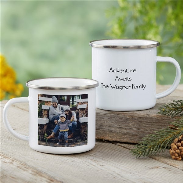 Personalized Family Photo Camp Mug  - 28831