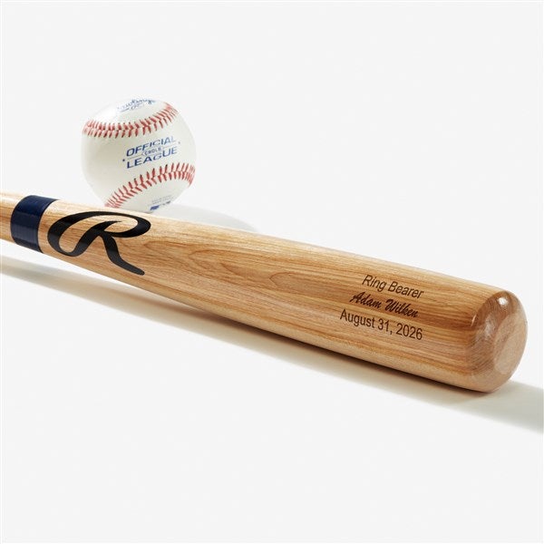 Personalized Wedding Party Baseball Bat - 2887